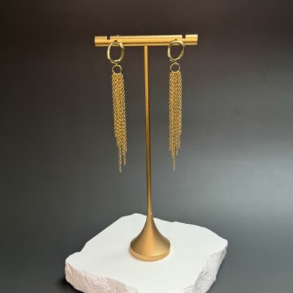Kõrvaehe "Chain Drop" 14K Gold Plated
