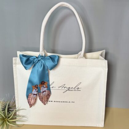 Boho Angels Bag "Blue Dog"