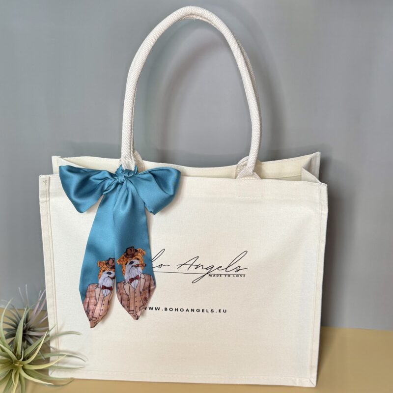 Boho Angels Bag "Blue Dog"