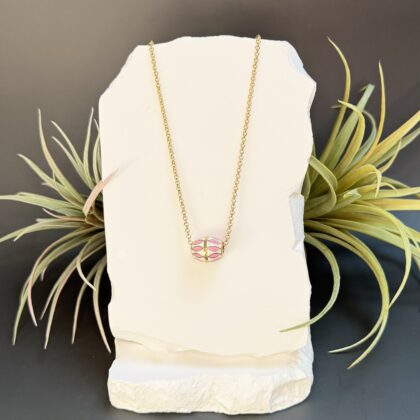 Bohokee "Pink Drum" 14K Gold Plated