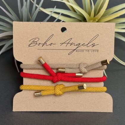 Juuksekummid "Mustard Mix"