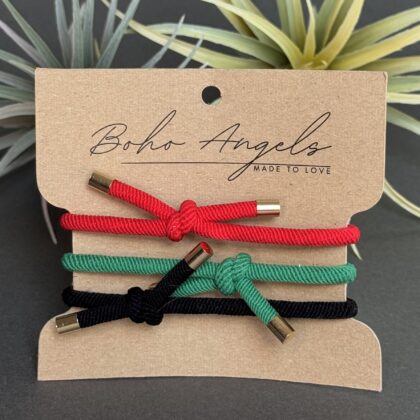 Juuksekummid "Happy Vibes"