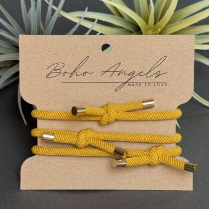 Juuksekummid "Mustard"