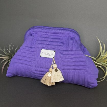Boho Bag "Purple Bun"