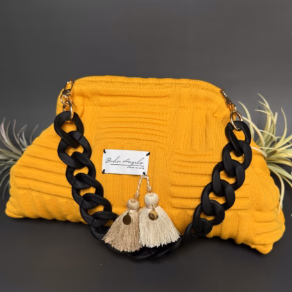 Boho Bag "Mustard Bun"