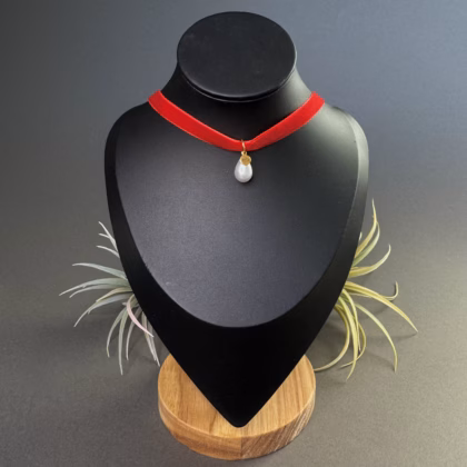 Choker "Red Red Love"