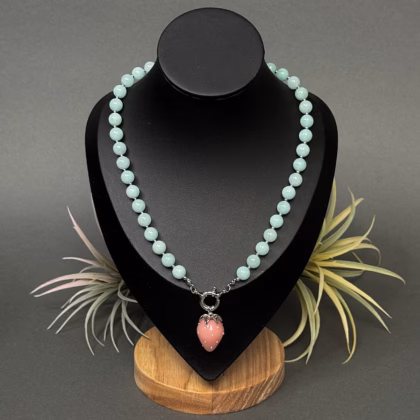 Maasikakee "Turqouise Silver Strawberry"