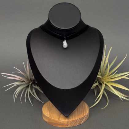 Choker "Black Silver"