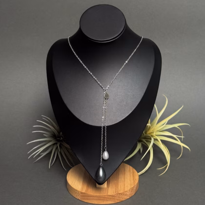 Bohokee "Big Pearl Drop" Silver