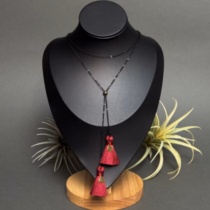 Bohokee "Red Wine Tassel"