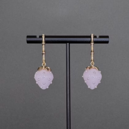 Maasikarõngad "Baby Pink"