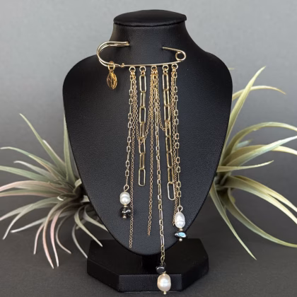 Boho pross "Pearls & Stones"