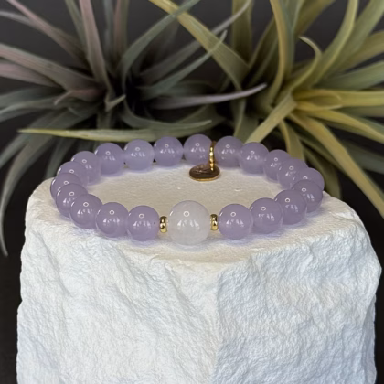 Bohovõru "Lilac White Stone"