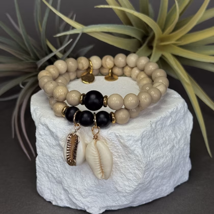 Bohovõru Set "Beige Shell"