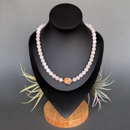 Kaelakee "Boho Candy Pink"