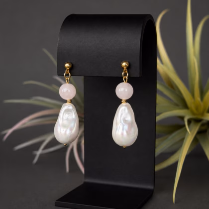 Kõrvarõngad "Pink Pearl"