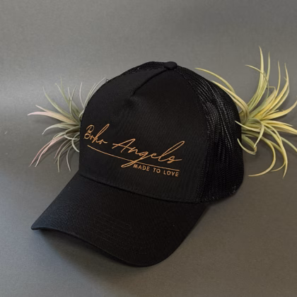 Boho Angels nokamüts "Black"