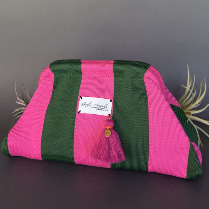 Bogo Bag "Pink Grass"